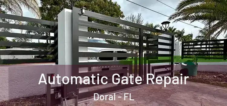 Automatic Gate Repair Doral - FL