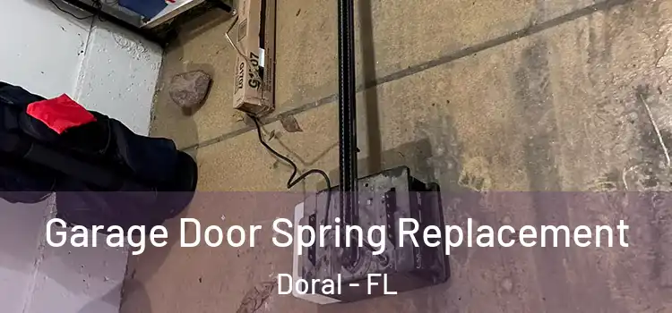  Garage Door Spring Replacement Doral - FL