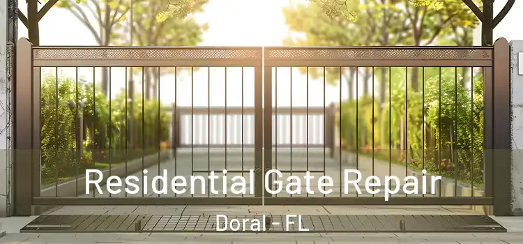 Residential Gate Repair Doral - FL