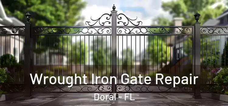 Wrought Iron Gate Repair Doral - FL